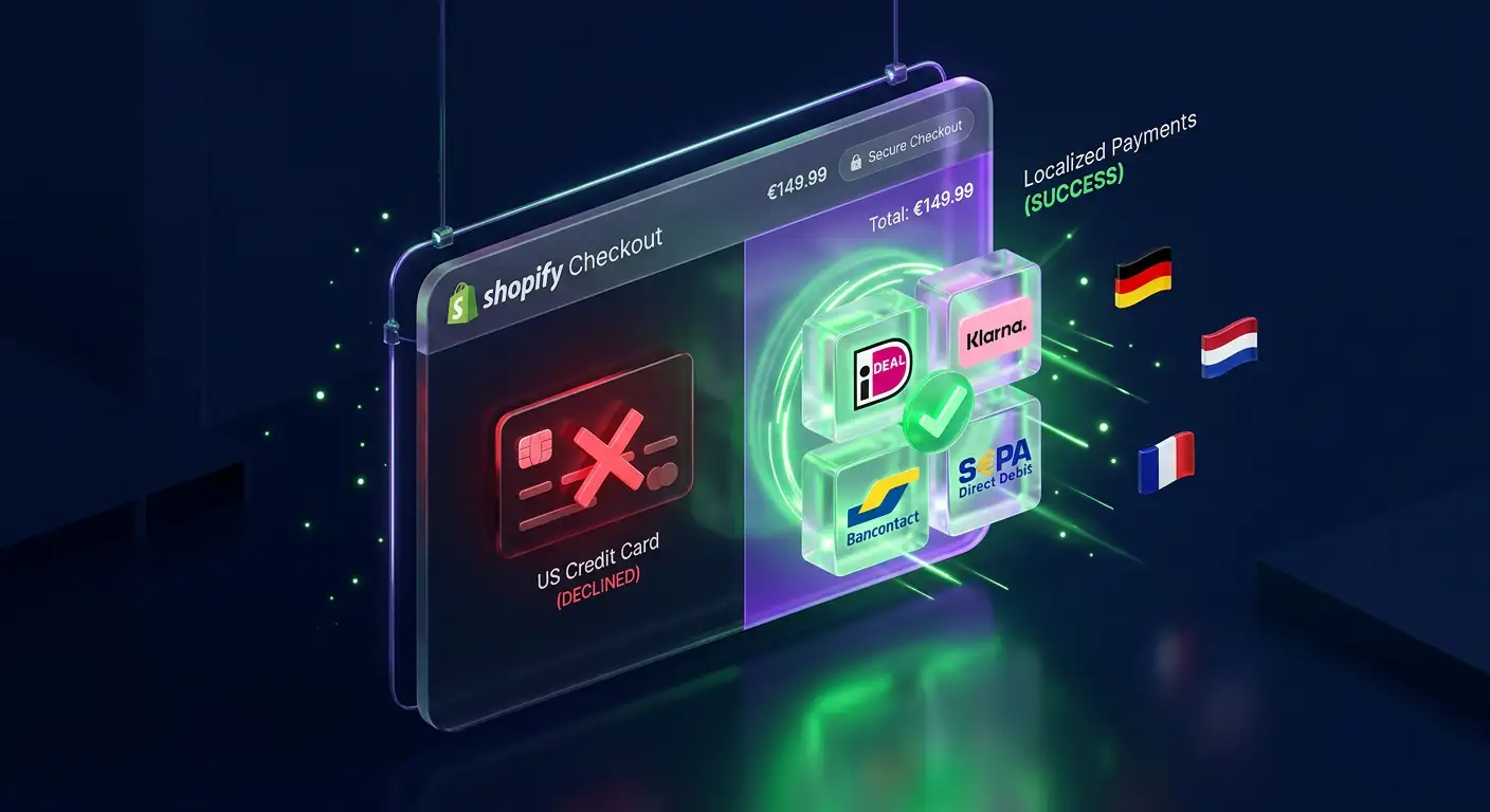 Cover image for: Why European Customers Are Abandoning Your Shopify Checkout (It's Your Payment Methods)