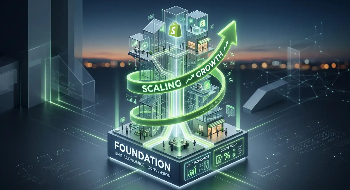 Cover image for: When to Scale Your Shopify Store (And When Scaling Will Actually Destroy It)